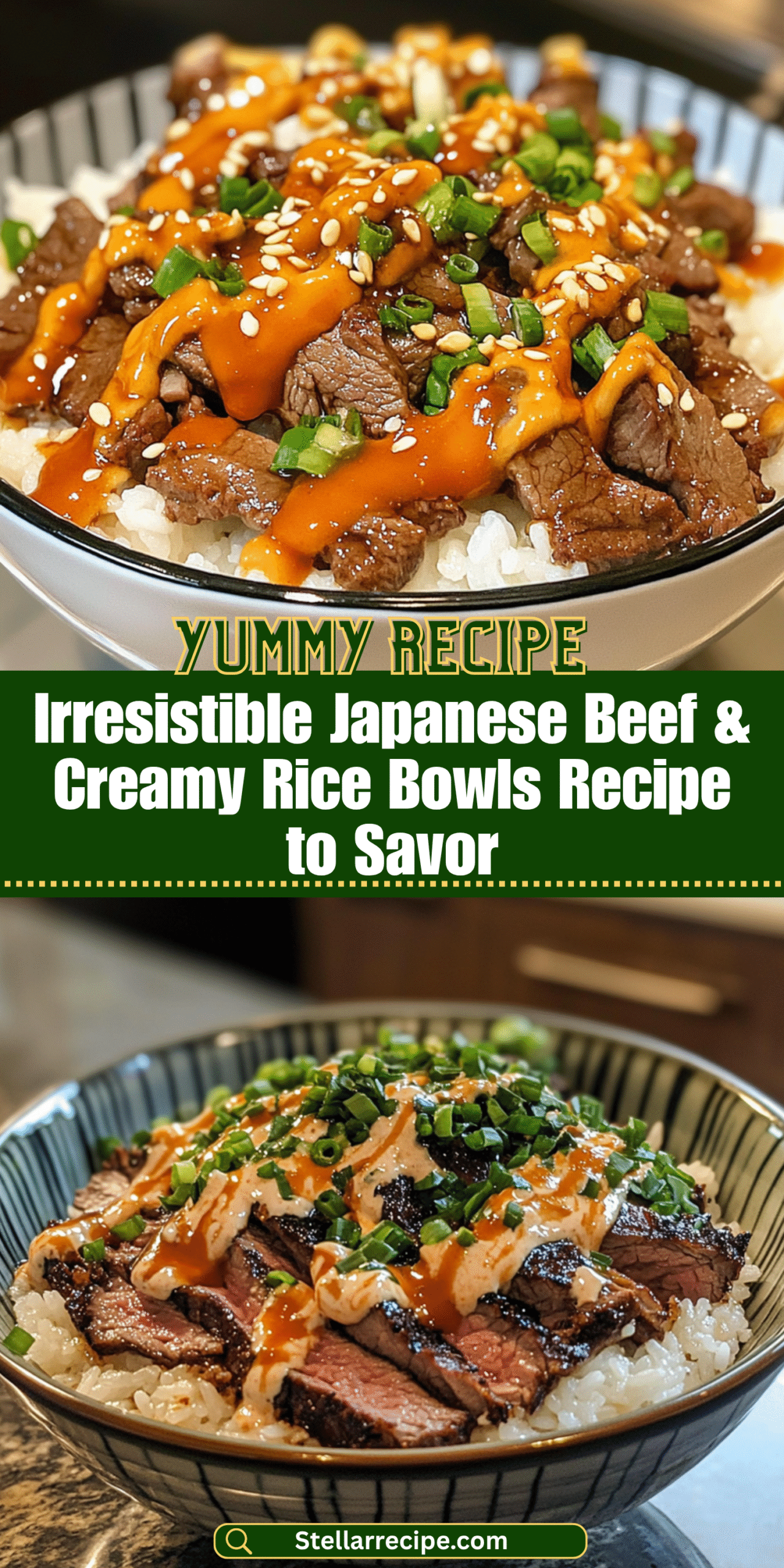 Irresistible Japanese Beef & Creamy Rice Bowls Recipe to Savor