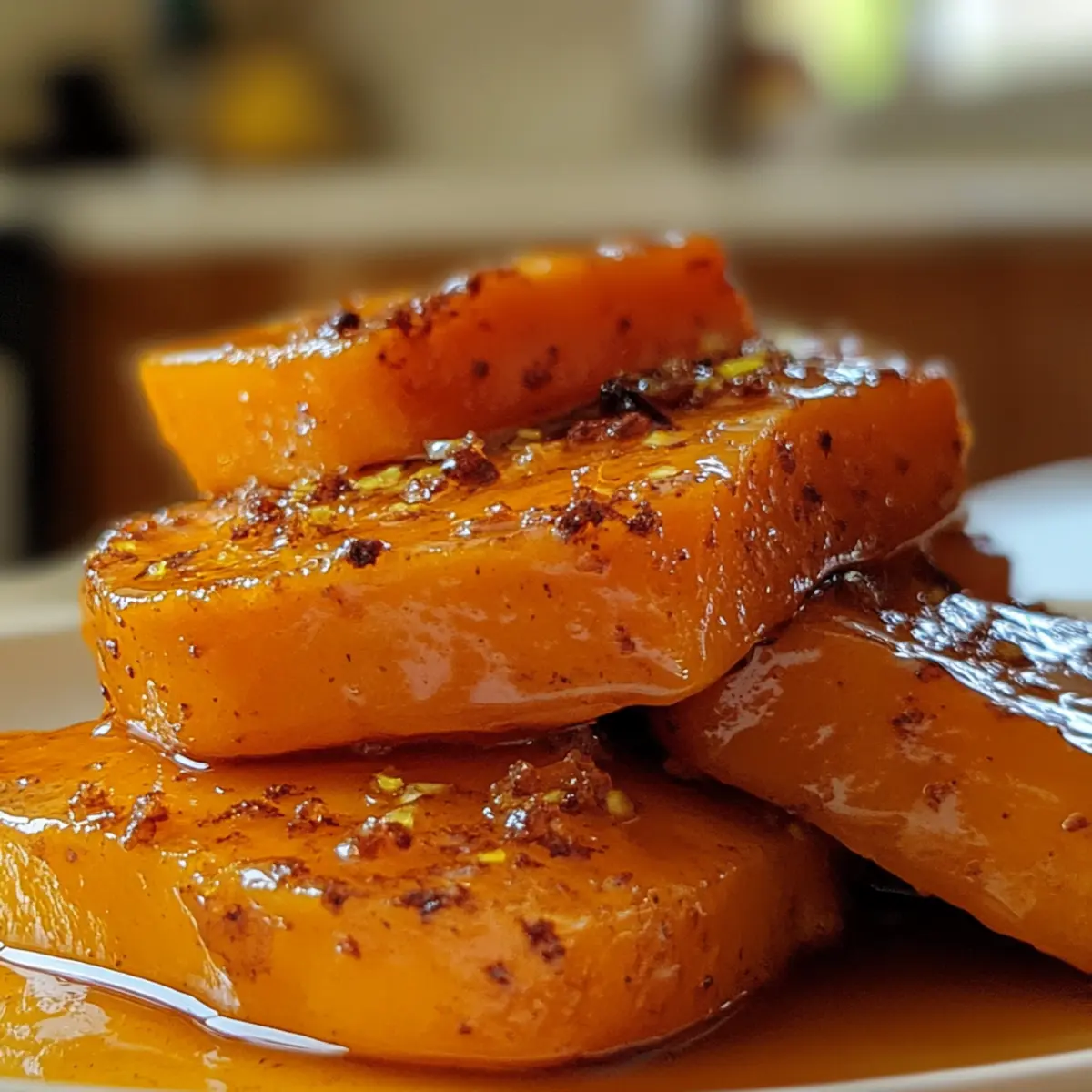 Irresistible Sweet Orange-Brown Sugar Glazed Butternut Squash
