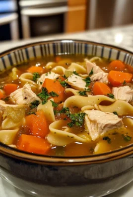 Savory Magical Homemade Chicken Noodle Soup Recipe