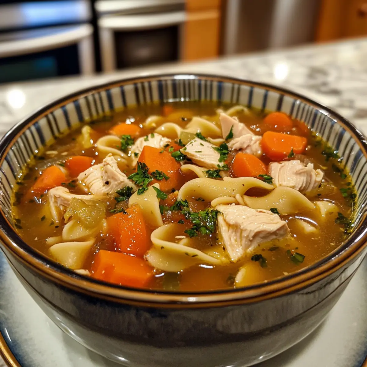 Savory Magical Homemade Chicken Noodle Soup Recipe