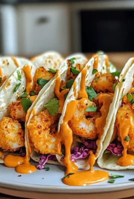 Irresistible Crispy Air Fryer Bang Bang Shrimp Tacos Recipe