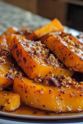 Delightful Roasted Sweet Butternut Squash with Brown Sugar Recipe