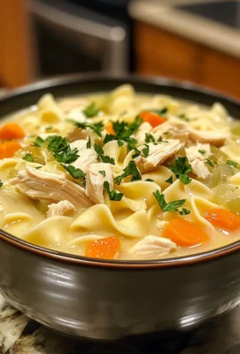 Ultimate Creamy Comforting Chicken Noodle Soup