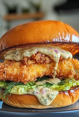 Irresistible Crispy Dill Chicken Sandwich Recipe