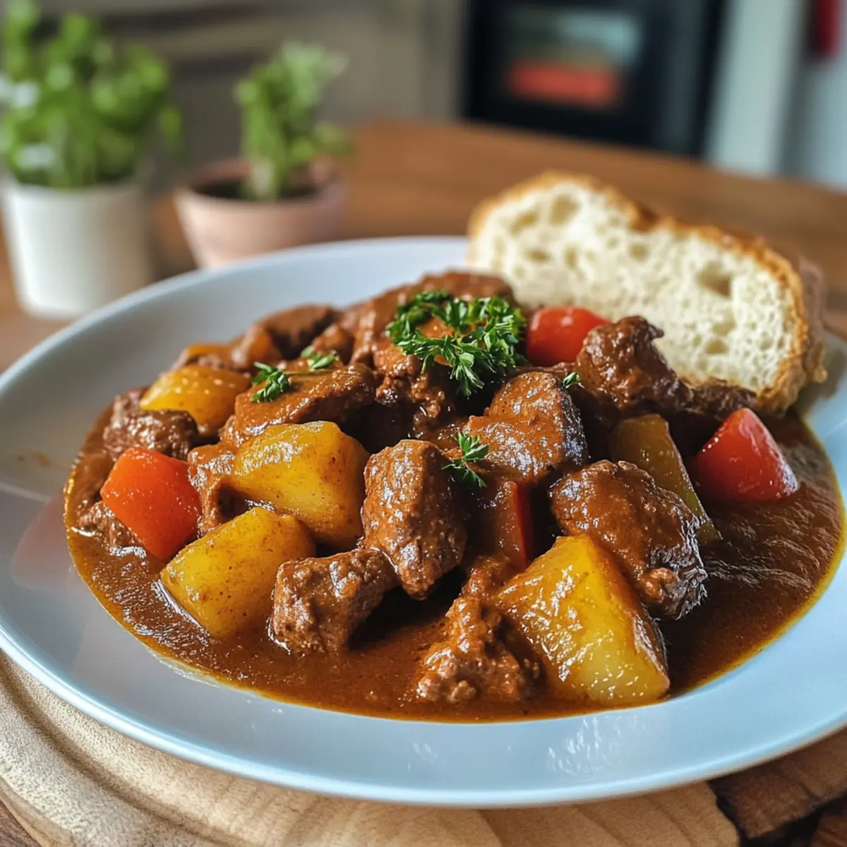 Savory Delicious Authentic German Goulash (Rindergulasch) Recipe