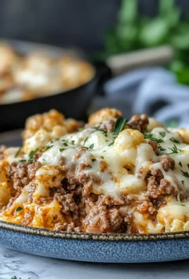 Savory Ultimate Keto Italian Ground Beef and Cauliflower Skillet
