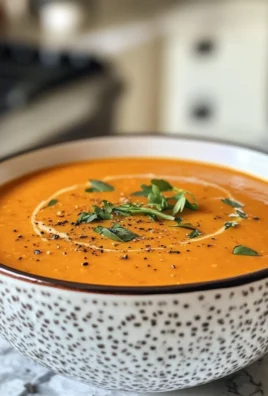 Creamy Comforting Roasted Carrot Soup