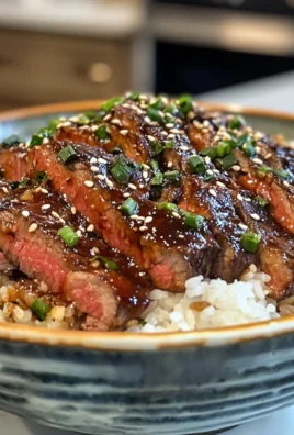 Savory Ultimate Teriyaki Steak Rice Bowl Recipe for a Feast