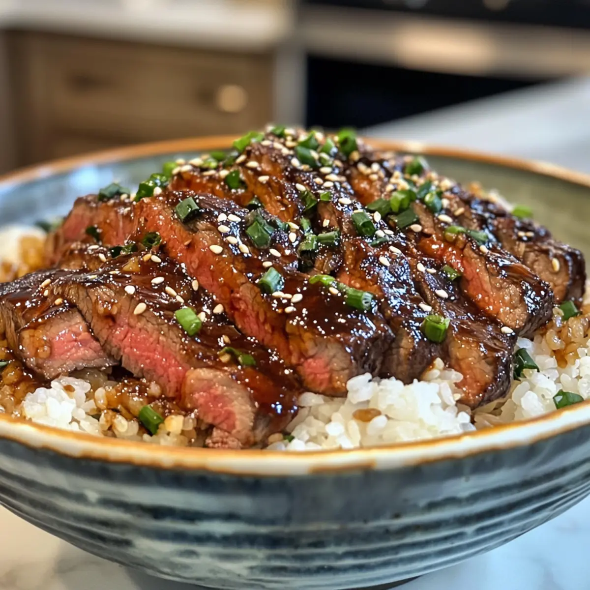 Savory Ultimate Teriyaki Steak Rice Bowl Recipe for a Feast