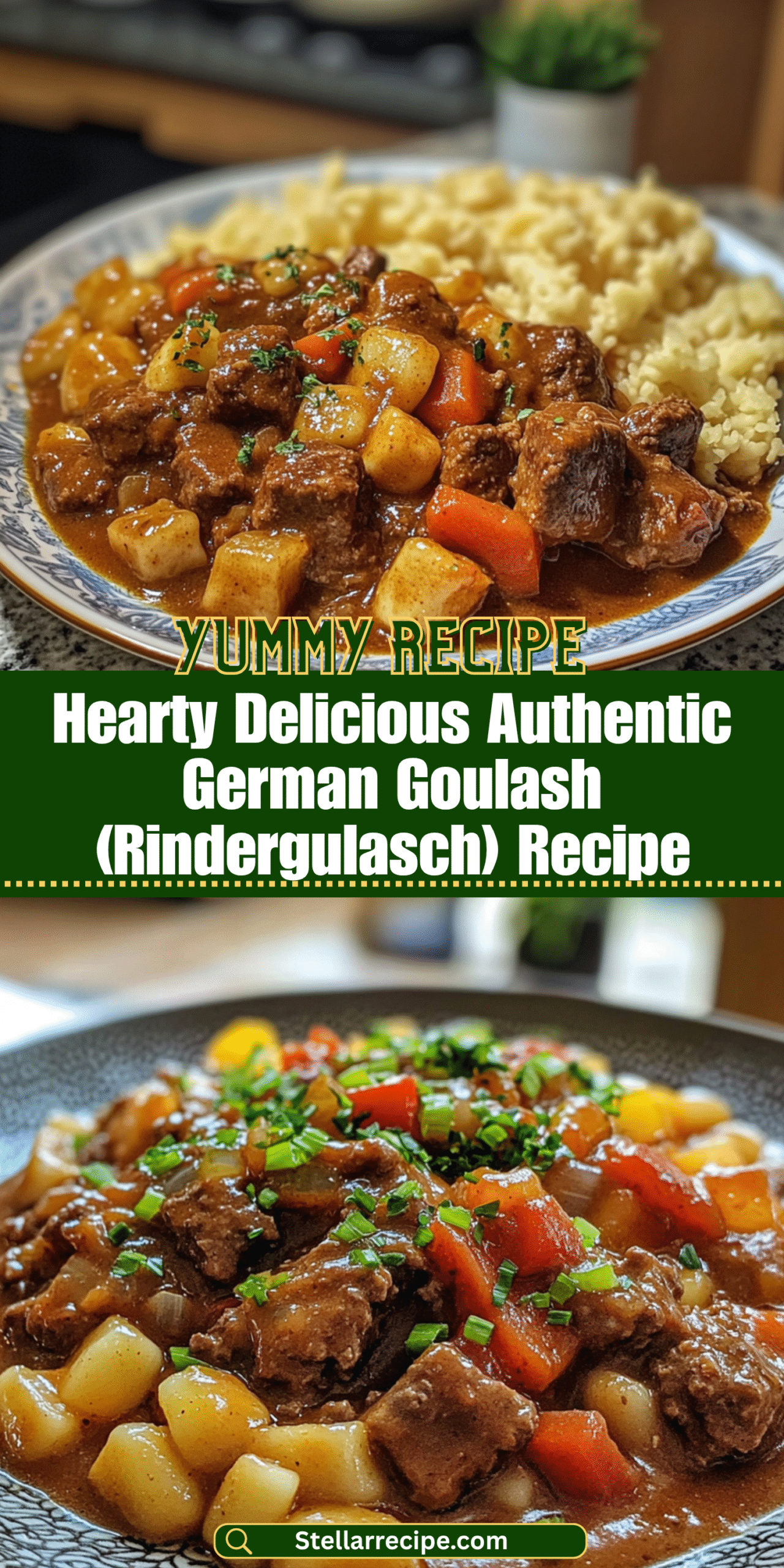 Hearty Delicious Authentic German Goulash (Rindergulasch) Recipe