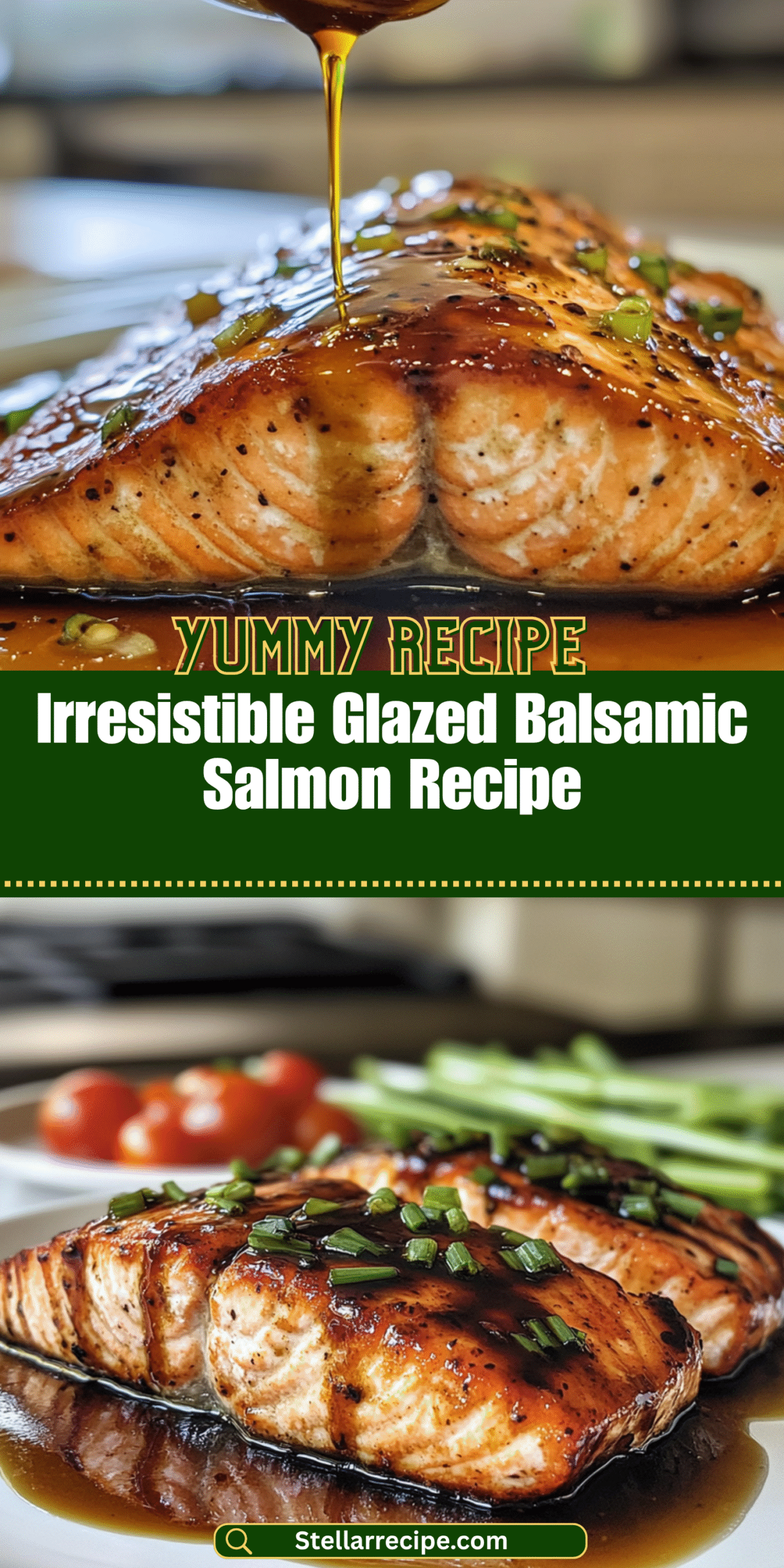 Irresistible Glazed Balsamic Salmon Recipe