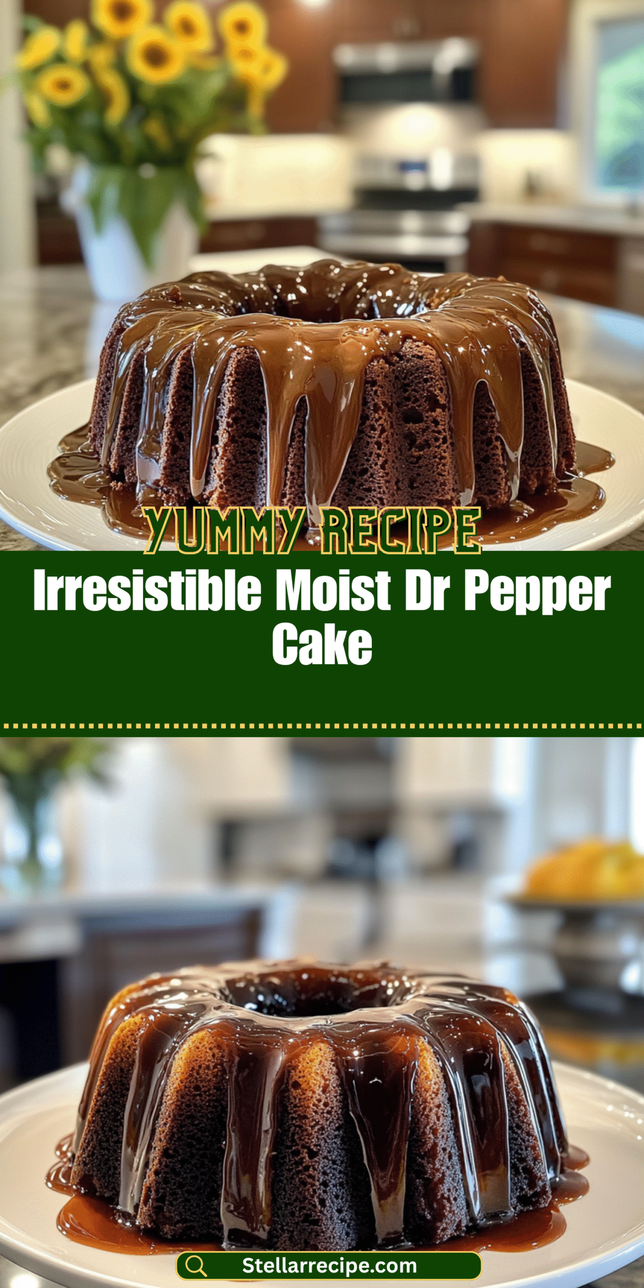 Irresistible Moist Dr Pepper Cake