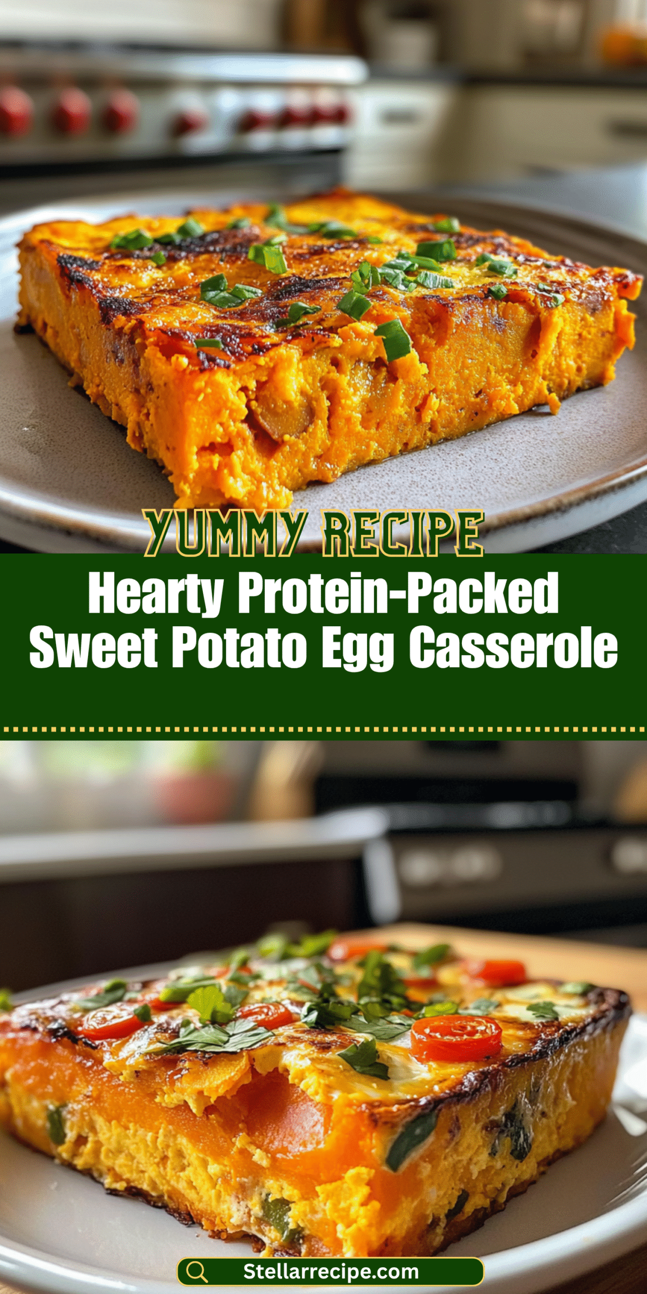 Hearty Protein-Packed Sweet Potato Egg Casserole