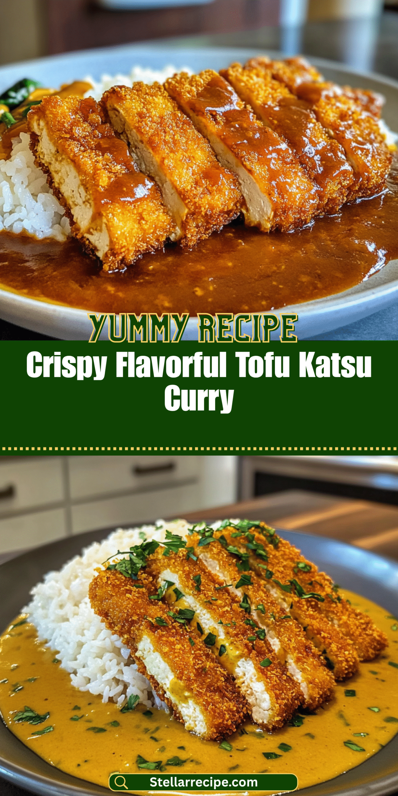 Crispy Flavorful Tofu Katsu Curry