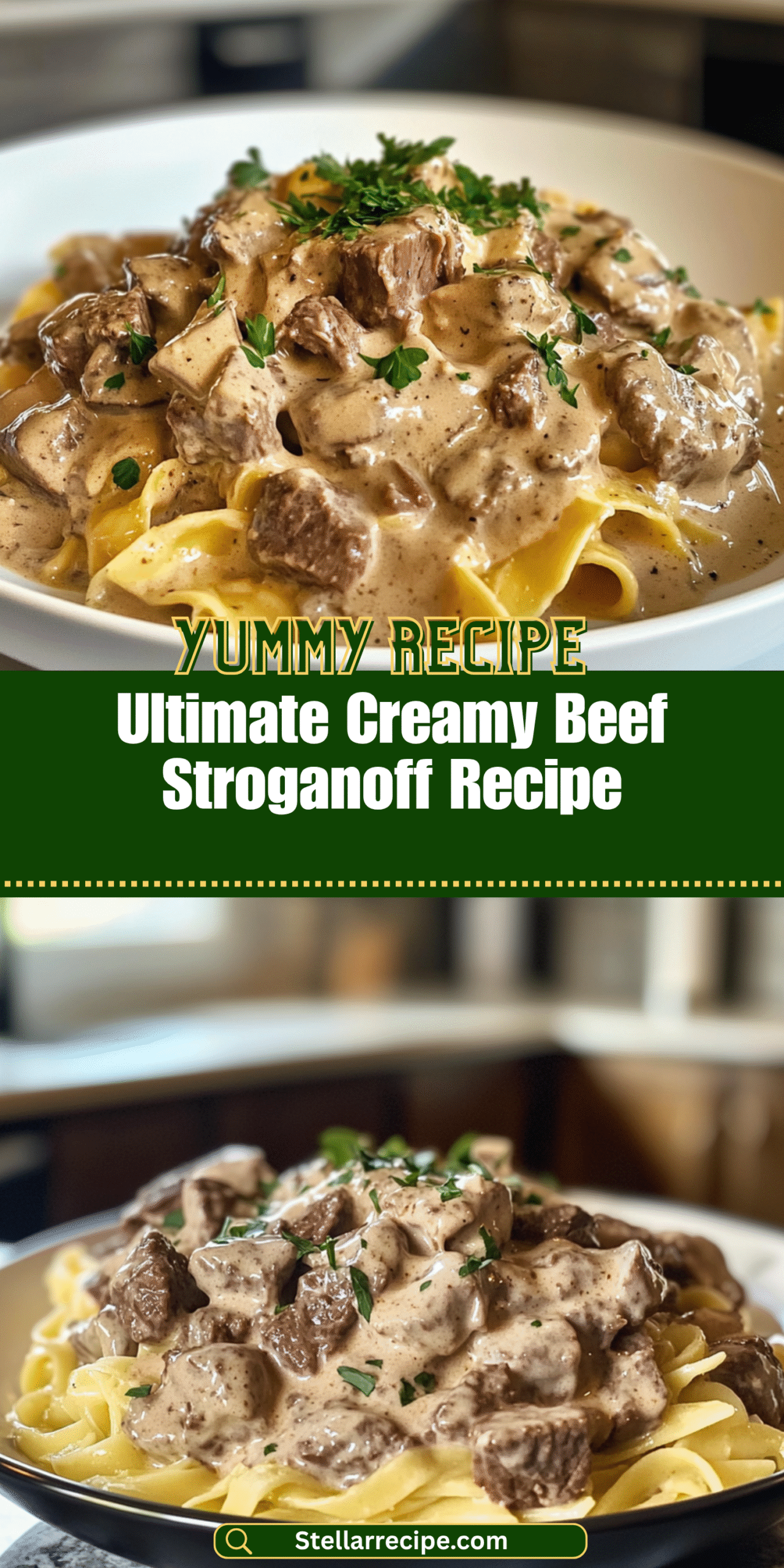 Ultimate Creamy Beef Stroganoff Recipe