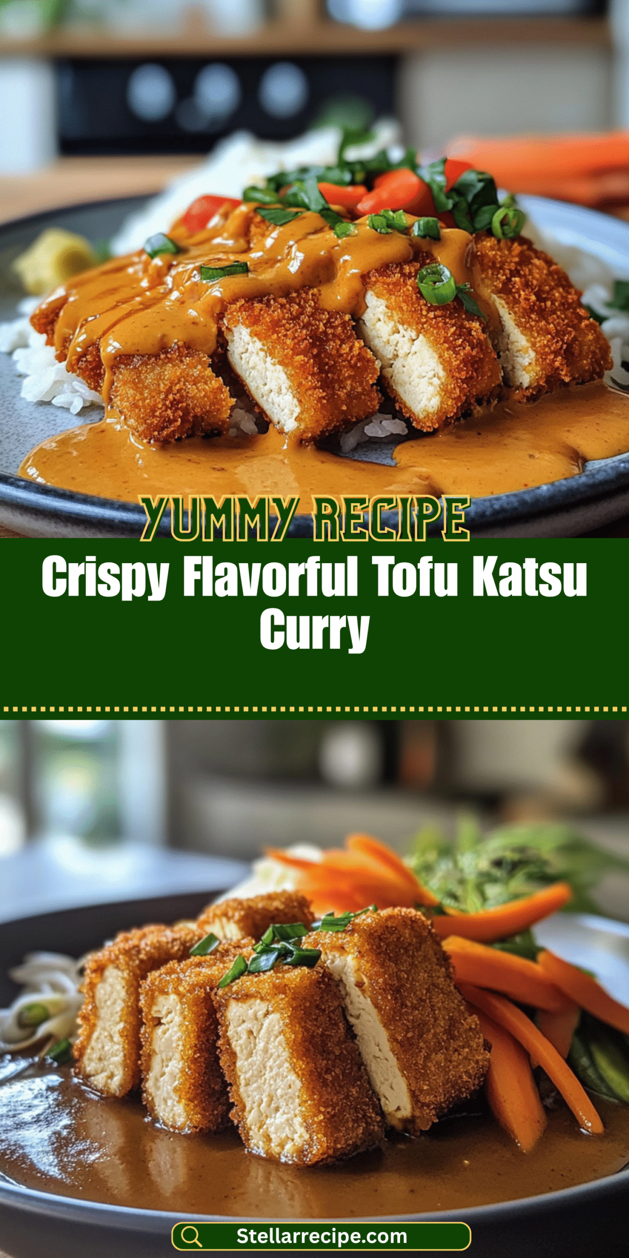 Crispy Flavorful Tofu Katsu Curry