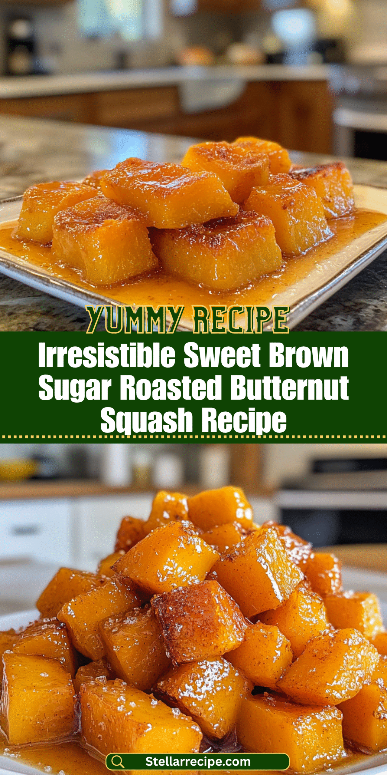 Irresistible Sweet Brown Sugar Roasted Butternut Squash Recipe