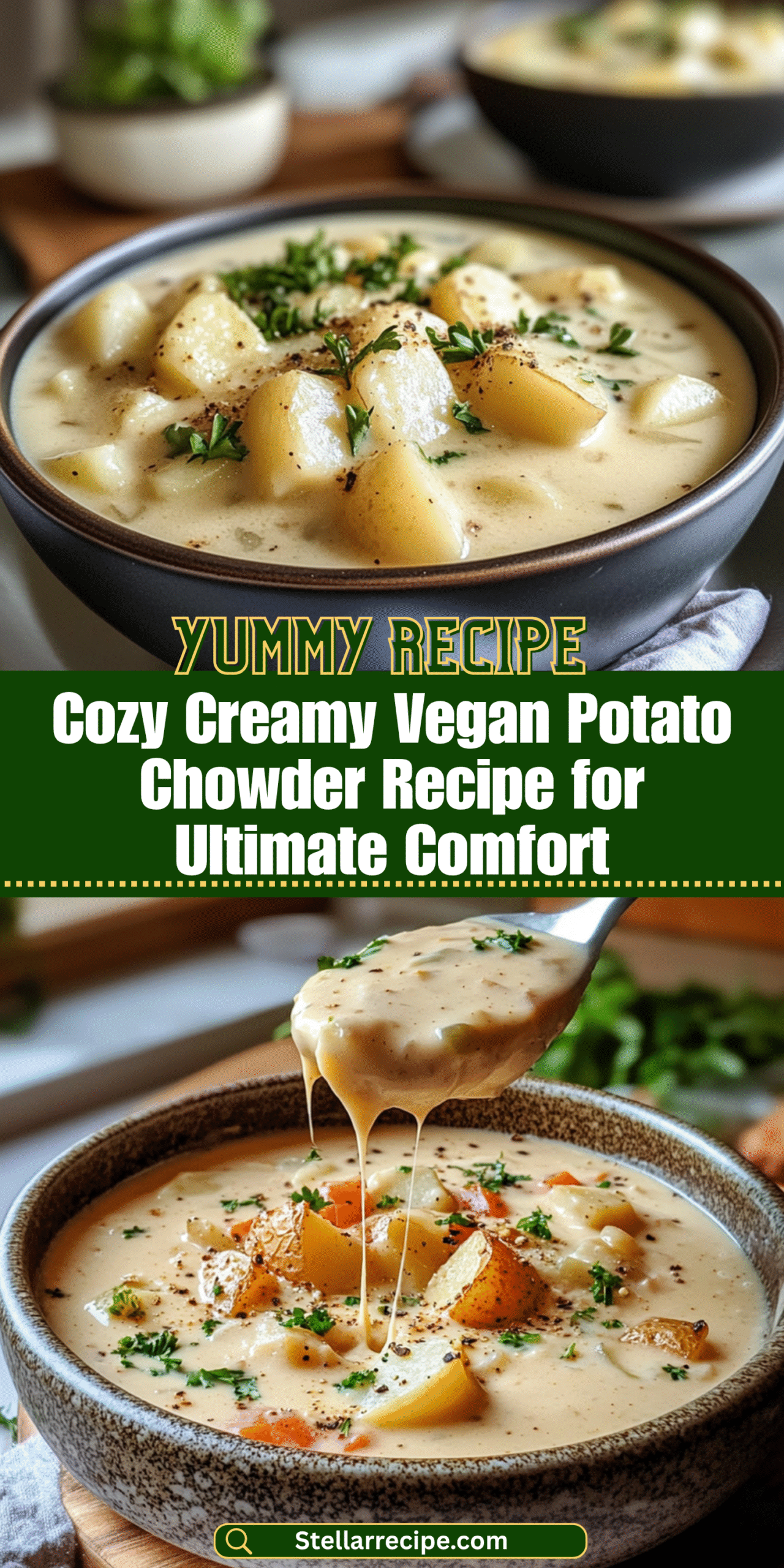Cozy Creamy Vegan Potato Chowder Recipe for Ultimate Comfort
