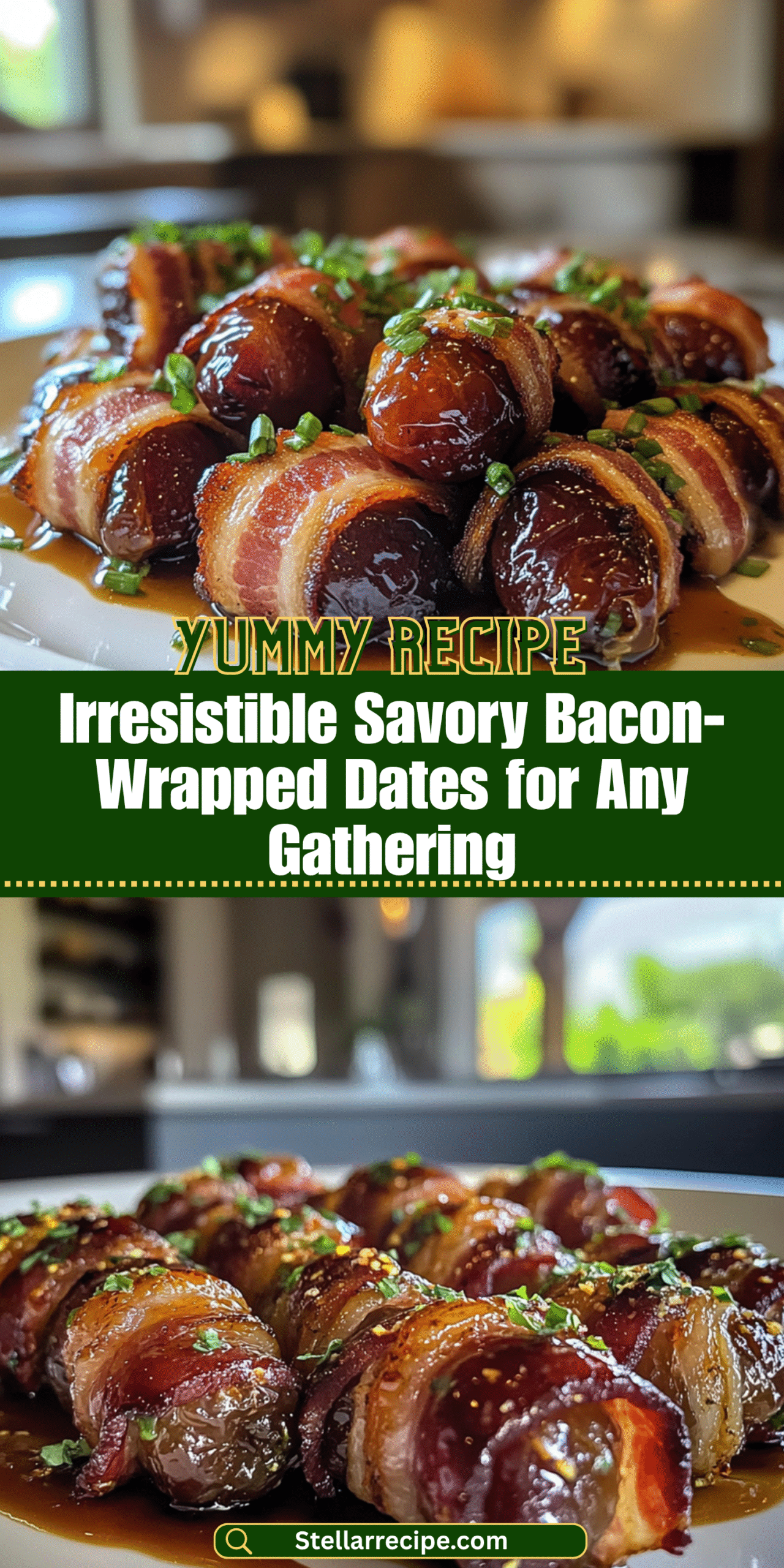 Irresistible Savory Bacon-Wrapped Dates for Any Gathering