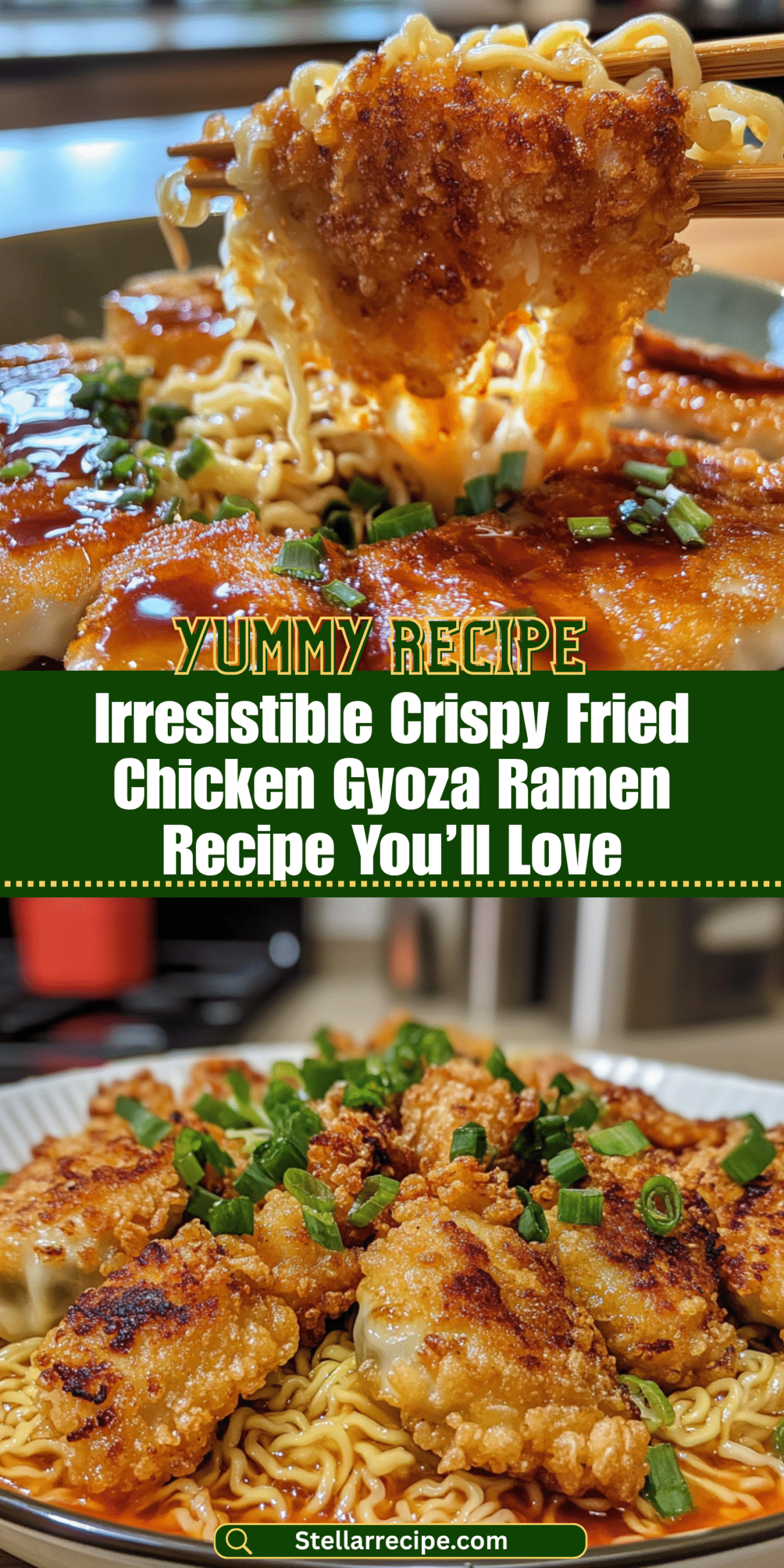 Irresistible Crispy Fried Chicken Gyoza Ramen Recipe You’ll Love