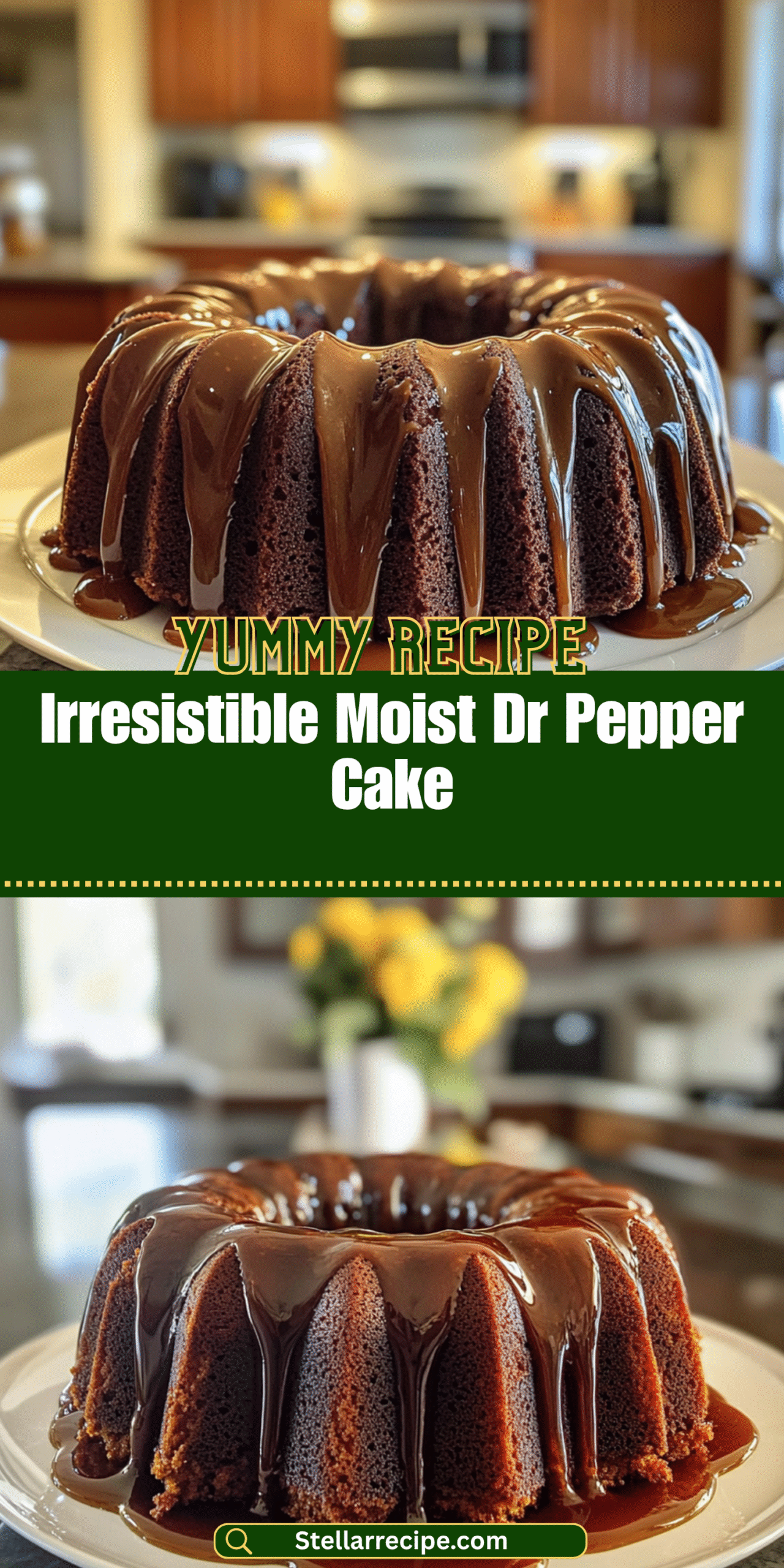 Irresistible Moist Dr Pepper Cake