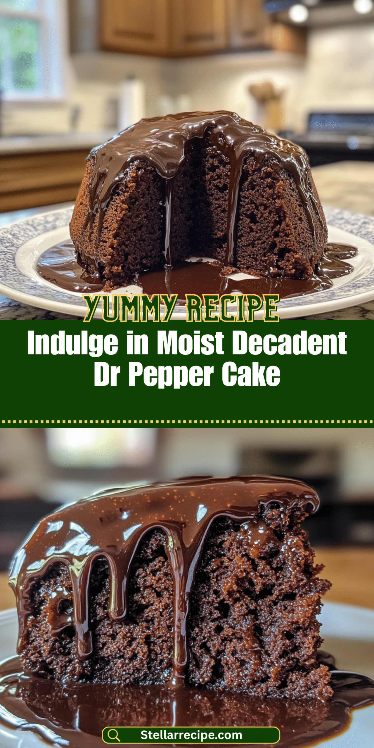 Indulge in Moist Decadent Dr Pepper Cake