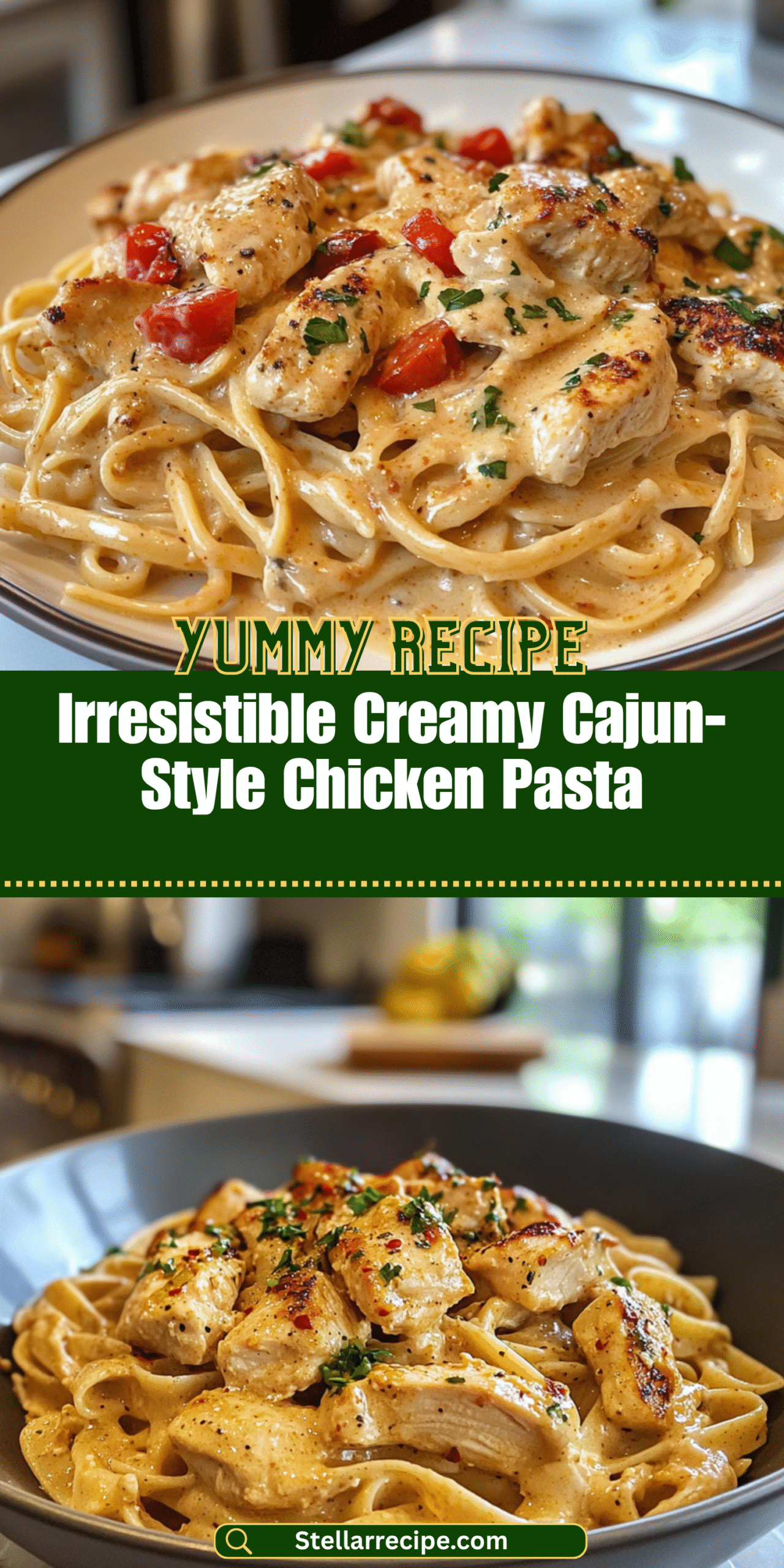 Irresistible Creamy Cajun-Style Chicken Pasta