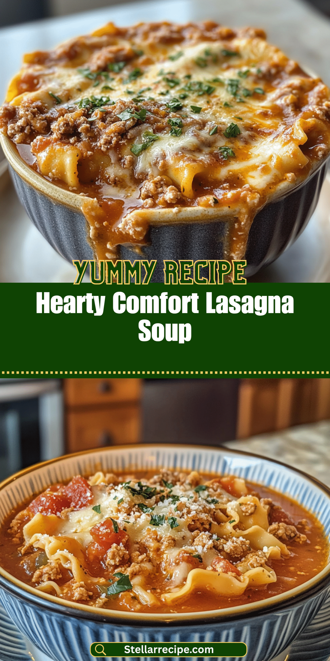 Hearty Comfort Lasagna Soup