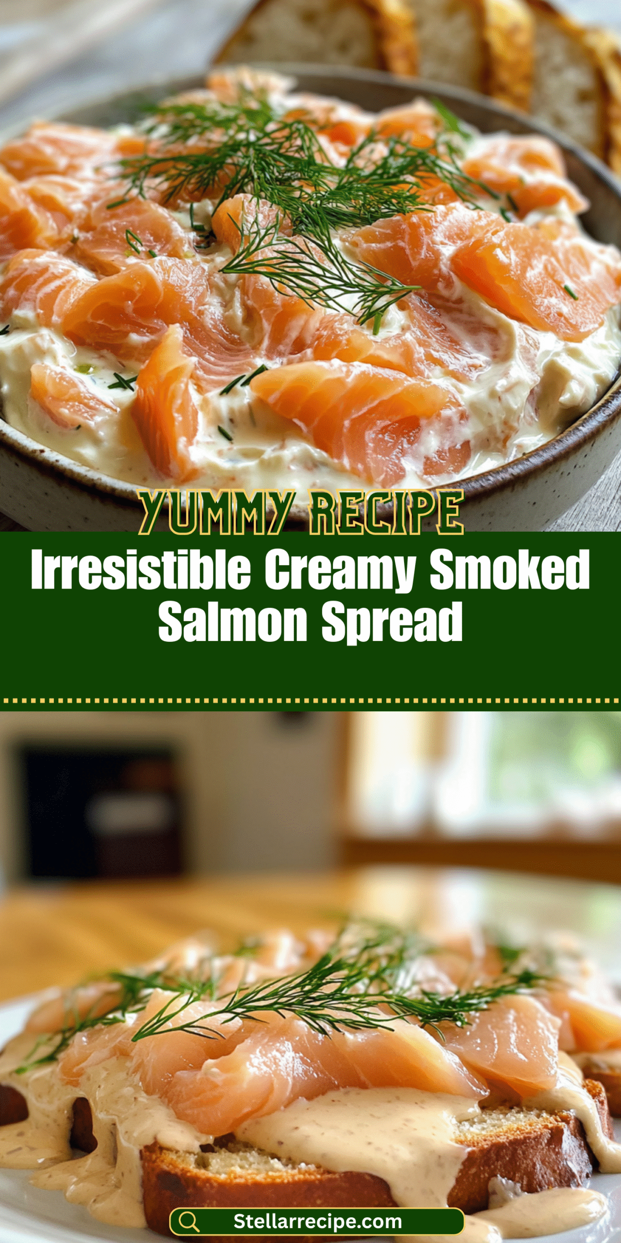 Irresistible Creamy Smoked Salmon Spread