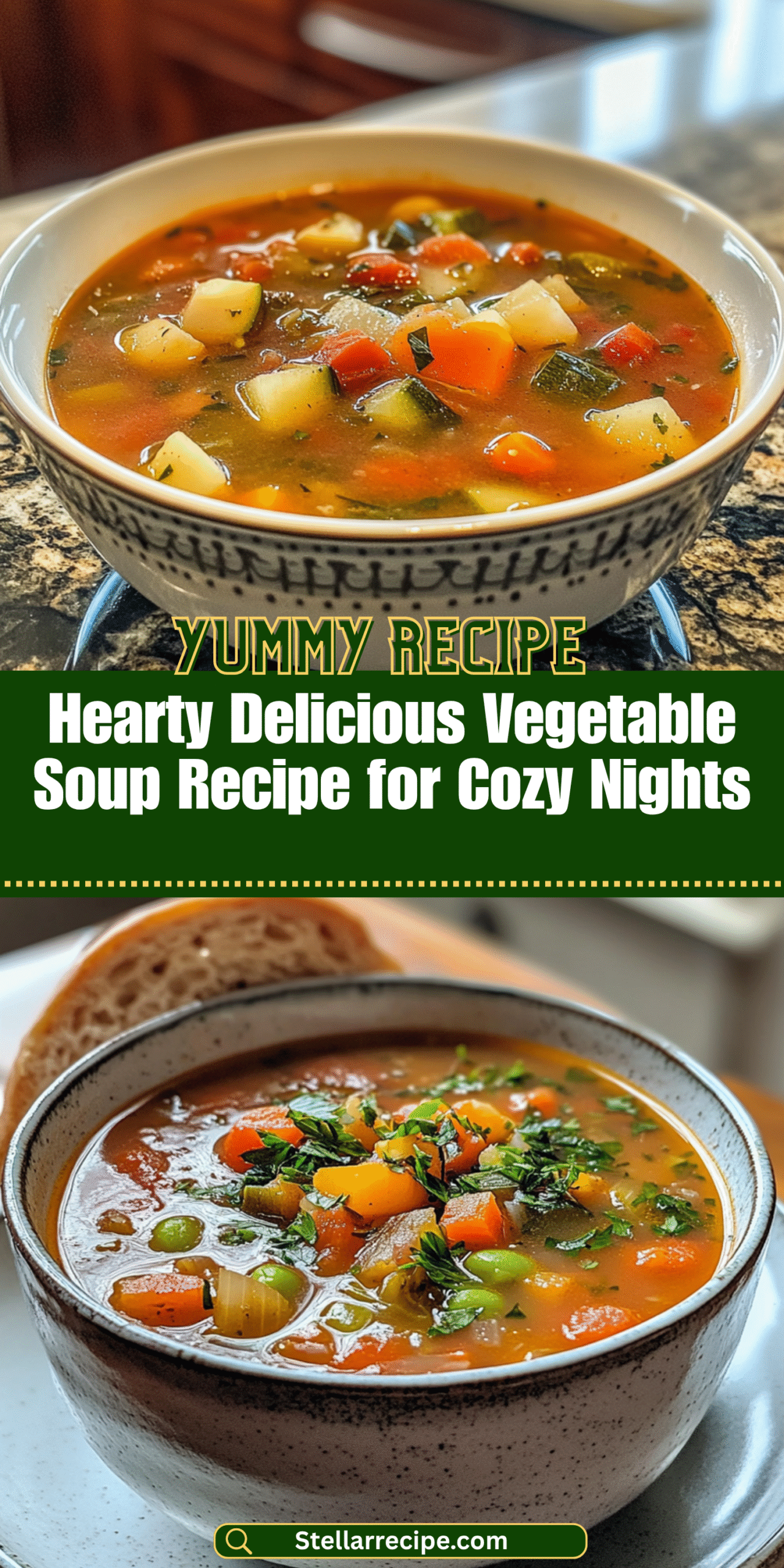 Hearty Delicious Vegetable Soup Recipe for Cozy Nights