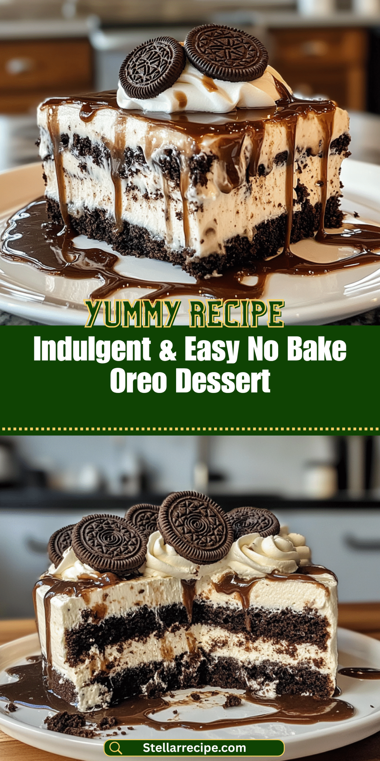 Indulgent & Easy No Bake Oreo Dessert