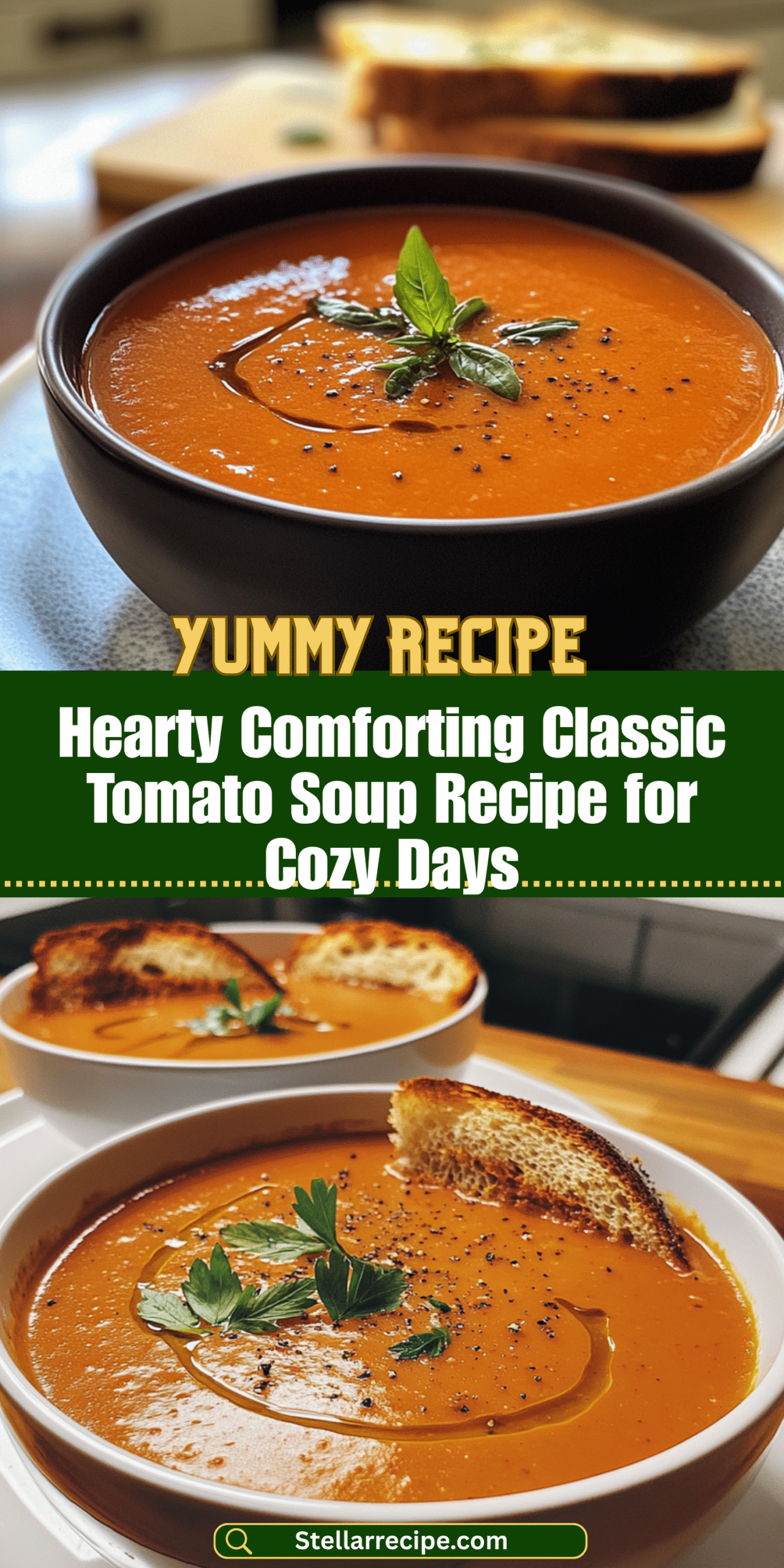 Hearty Comforting Classic Tomato Soup Recipe for Cozy Days