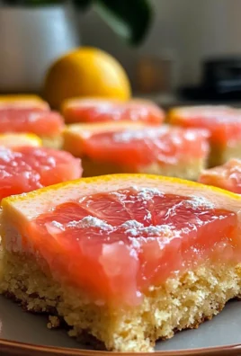 Zesty Refreshing Pink Grapefruit Bars