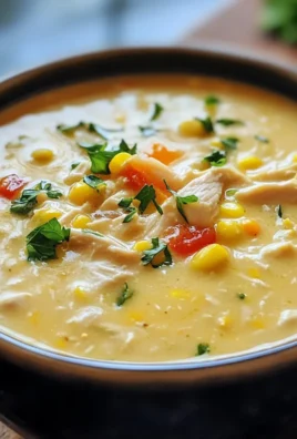 Comforting Creamy Chicken and Sweetcorn Soup Recipe to Savor