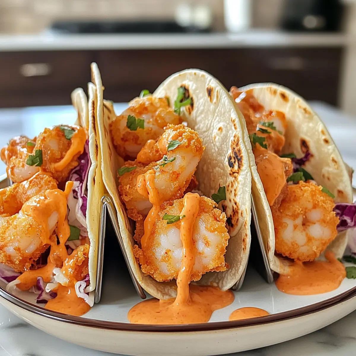 Irresistible Crispy Air Fryer Bang Bang Shrimp Tacos Recipe