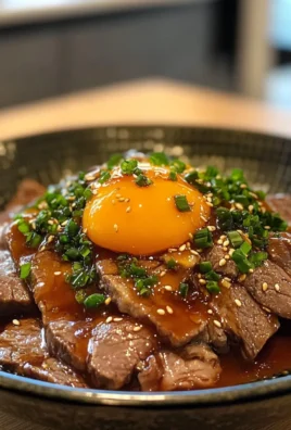 Savory Ultimate Japanese Beef & Onsen Egg Recipe