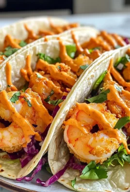 Irresistible Crispy Air Fryer Bang Bang Shrimp Tacos Recipe