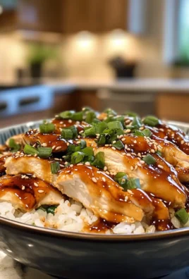 Irresistible Savory Teriyaki Chicken Rice Bowl