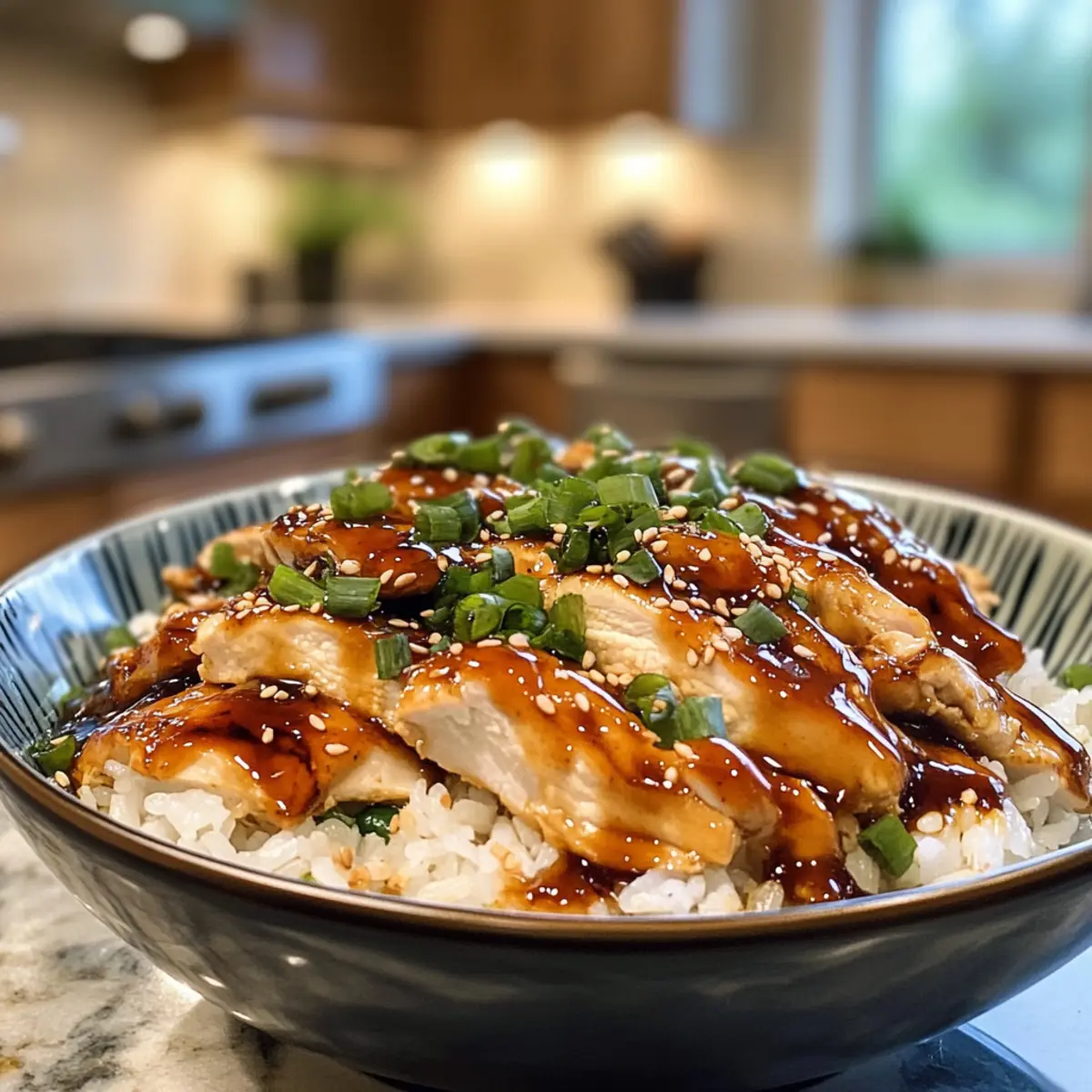 Irresistible Savory Teriyaki Chicken Rice Bowl