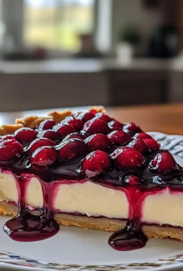 Irresistible Creamy White Chocolate Cranberry Tart