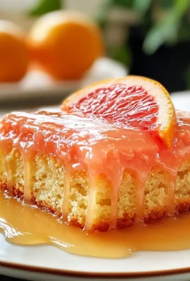 Bright Zesty Grapefruit Yogurt Cake