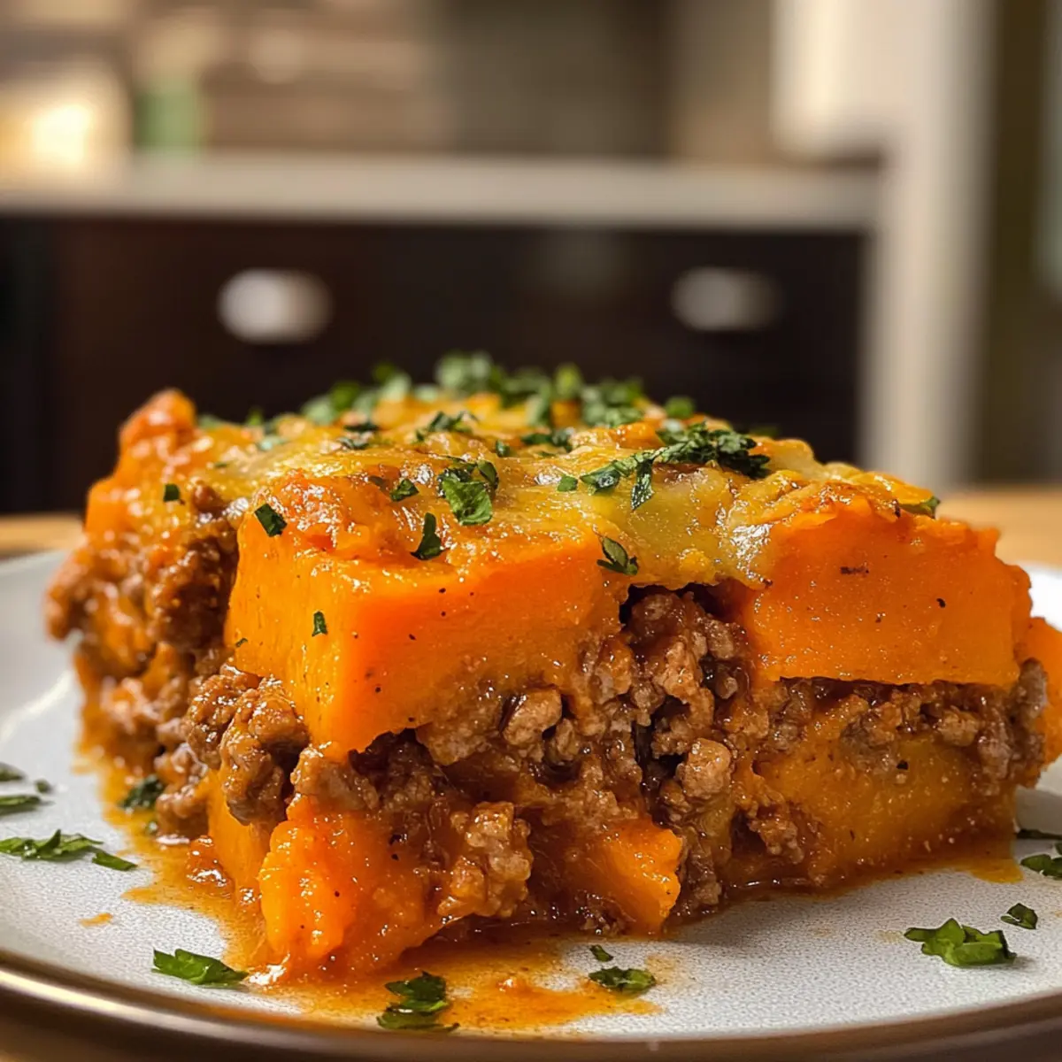 Savory Ultimate Ground Turkey Sweet Potato Bake Recipe Delight