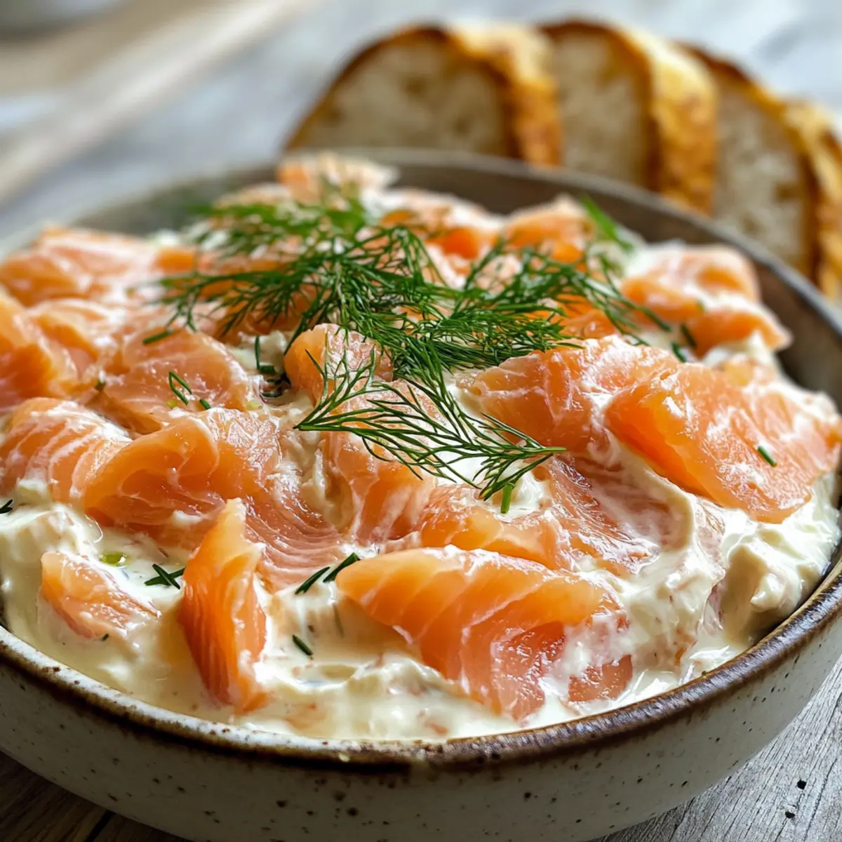Irresistible Creamy Smoked Salmon Spread