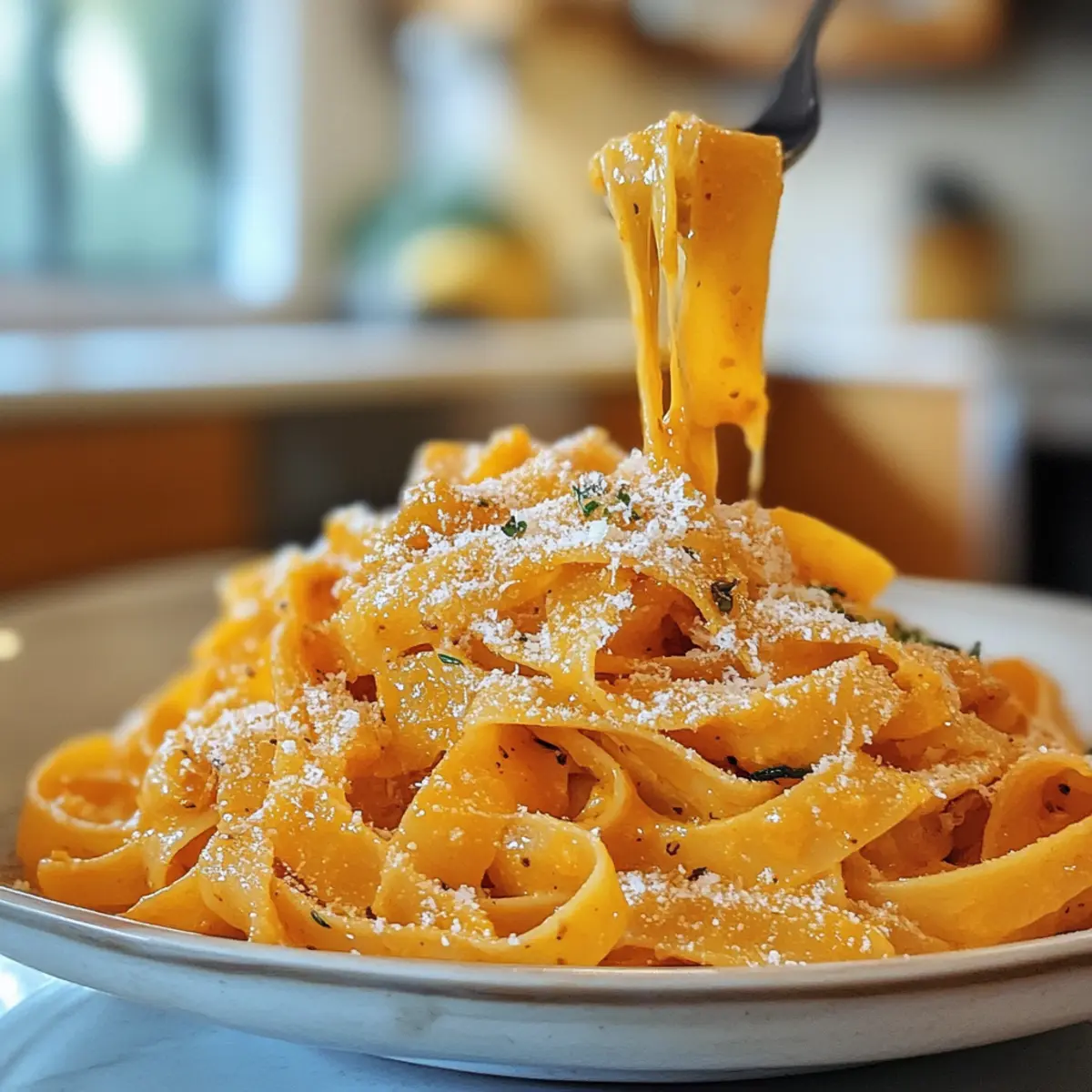Indulge in Creamy Rich Pumpkin Pasta