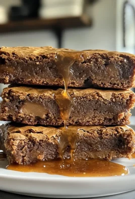 Irresistible Salted Rich Toffee Espresso Blondies