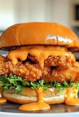 Irresistible Crispy Bang Bang Chicken Sandwich Recipe