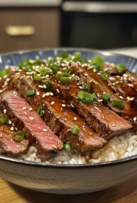 Savory Ultimate Teriyaki Steak Rice Bowl Recipe for a Feast