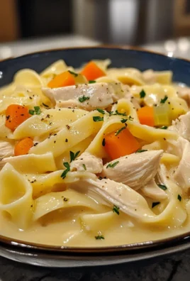 Ultimate Comforting Creamy Chicken Noodle Soup
