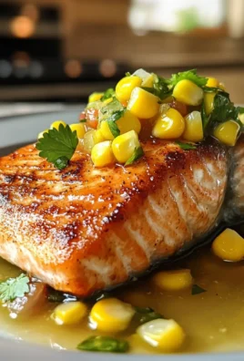 Irresistible Ginger Salmon with Fresh Corn Salsa