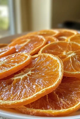 Flavorful Dried Orange Slices